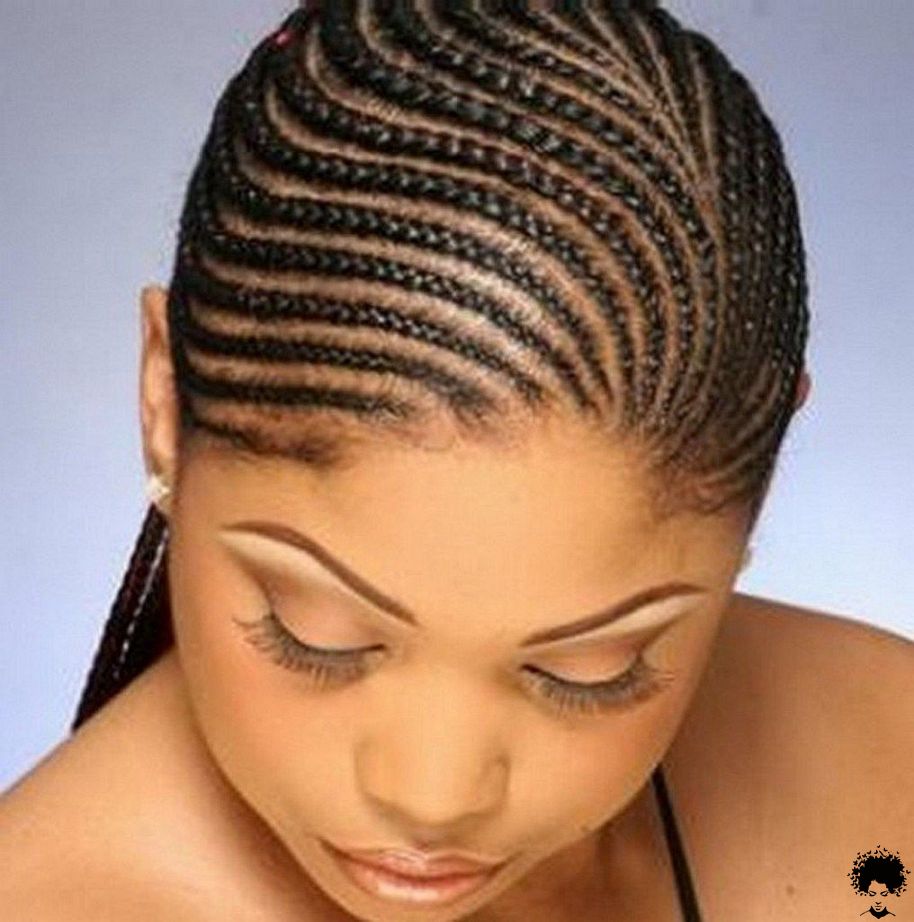Box Braided Hairstyles for African Women006