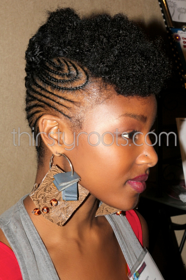 Box Braided Hairstyles for African Women013