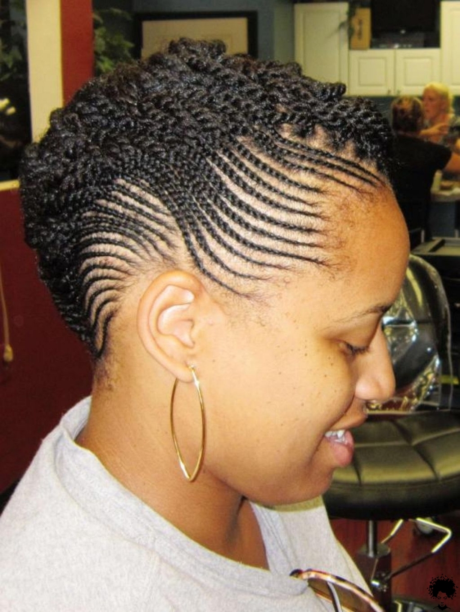 Box Braided Hairstyles for African Women015