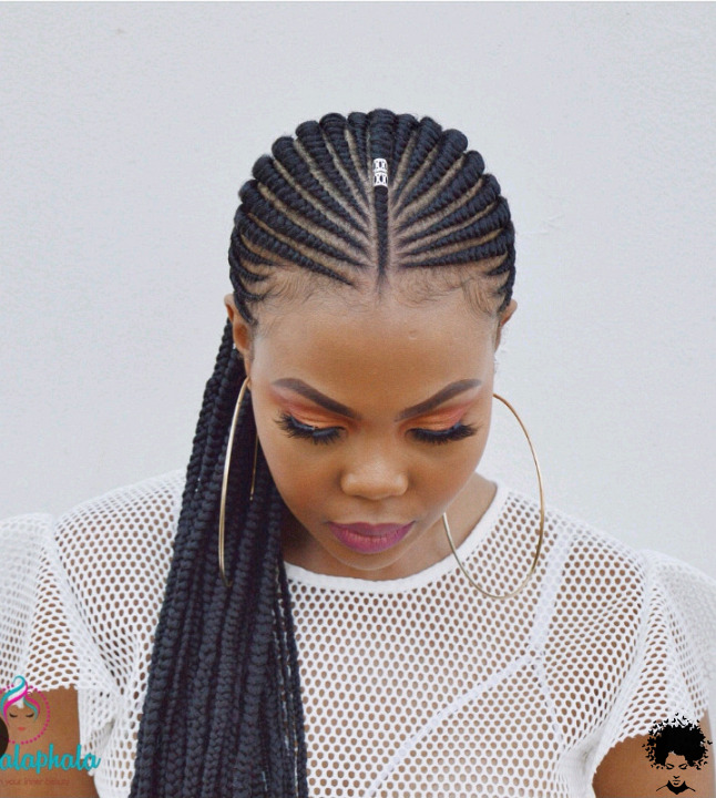 Box Braided Hairstyles for African Women023