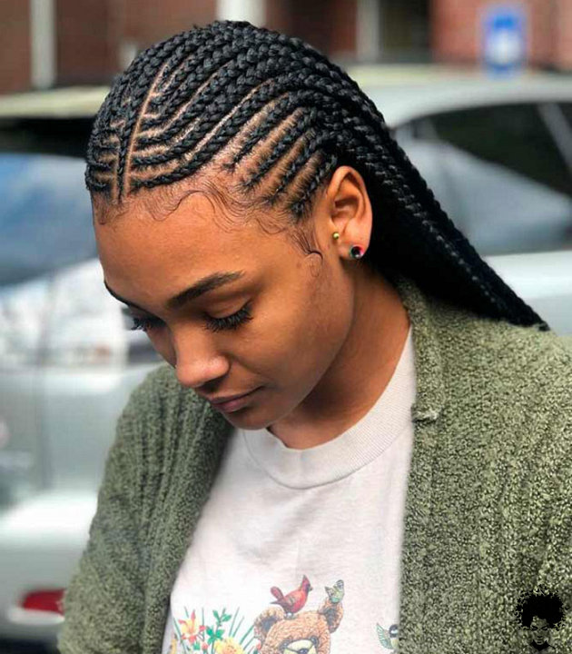 Box Braided Hairstyles for African Women029