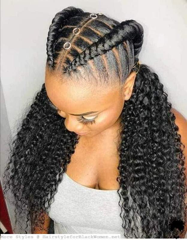 Ghana Weaving Braided Shuku Styles Hairstyles for Black Ladies 2021 003