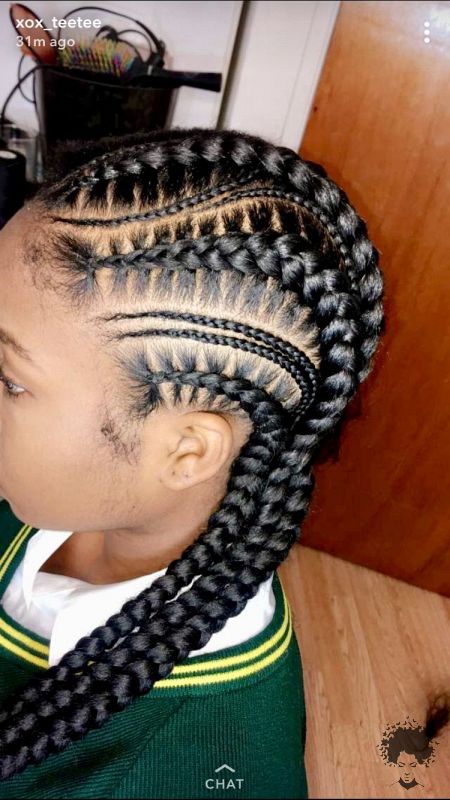 Ghanaian Braided Hairstyles That Will Gather Your Hair 06