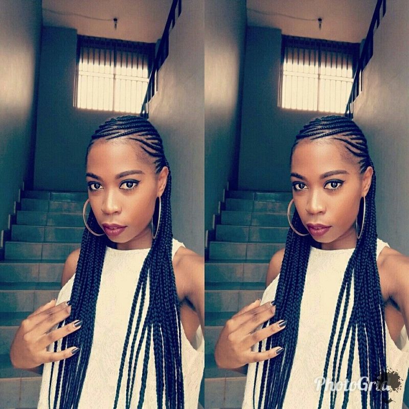 Ghanaian Braided Hairstyles That Will Gather Your Hair 11