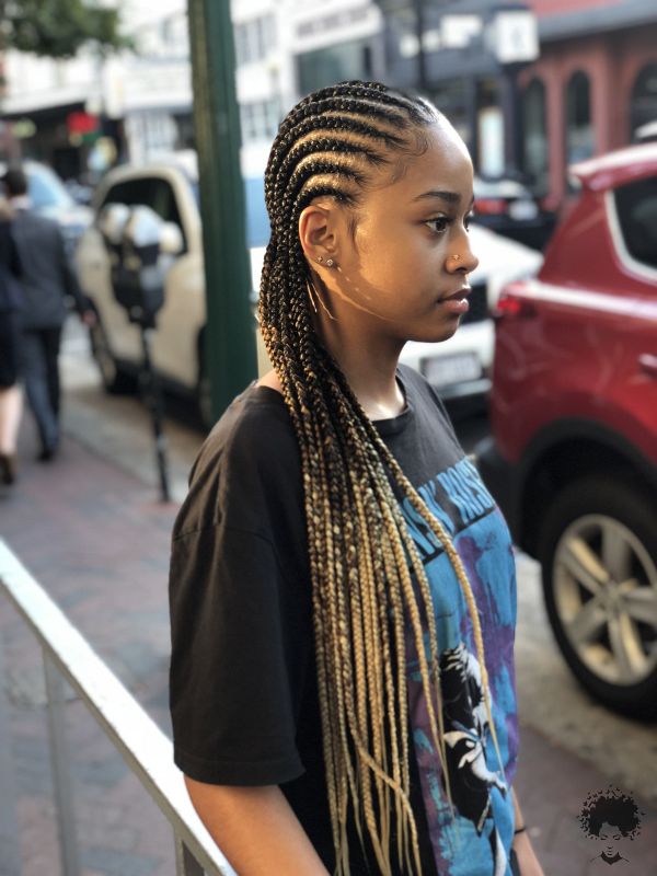 Ghanaian Braided Hairstyles That Will Gather Your Hair 12