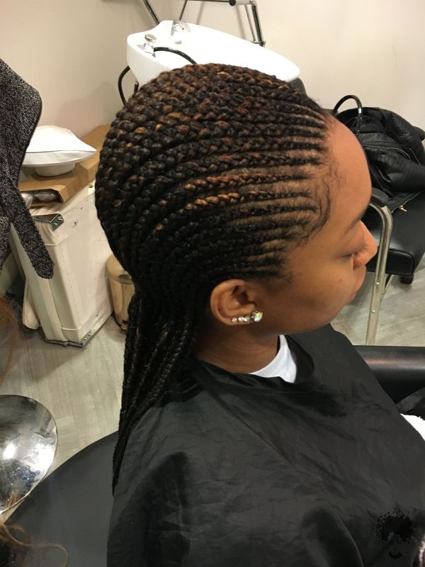Ghanaian Braided Hairstyles That Will Gather Your Hair 25
