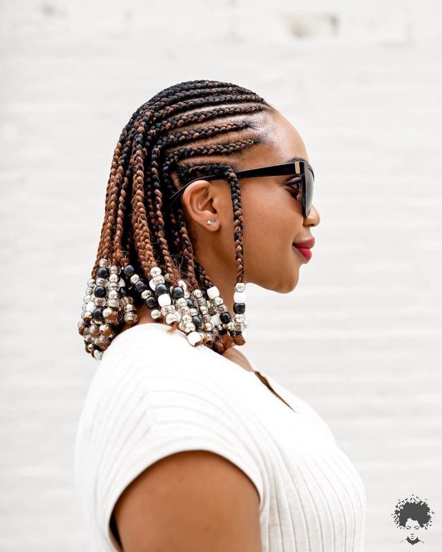 Ghanaian Braided Hairstyles That Will Gather Your Hair 42