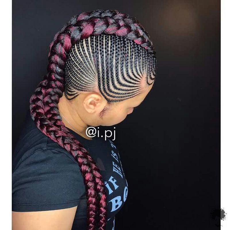 Ghanaian Braided Hairstyles That Will Gather Your Hair 44