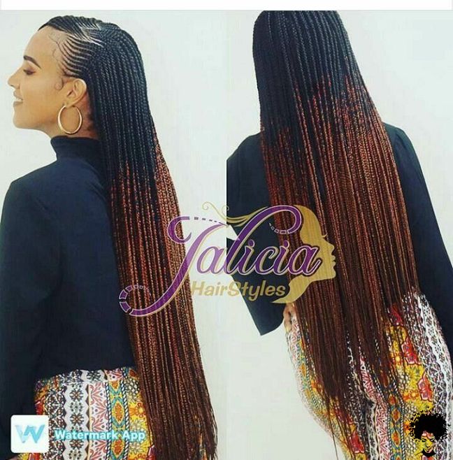 How One Should Use Long Ghana Braids in 2021 020