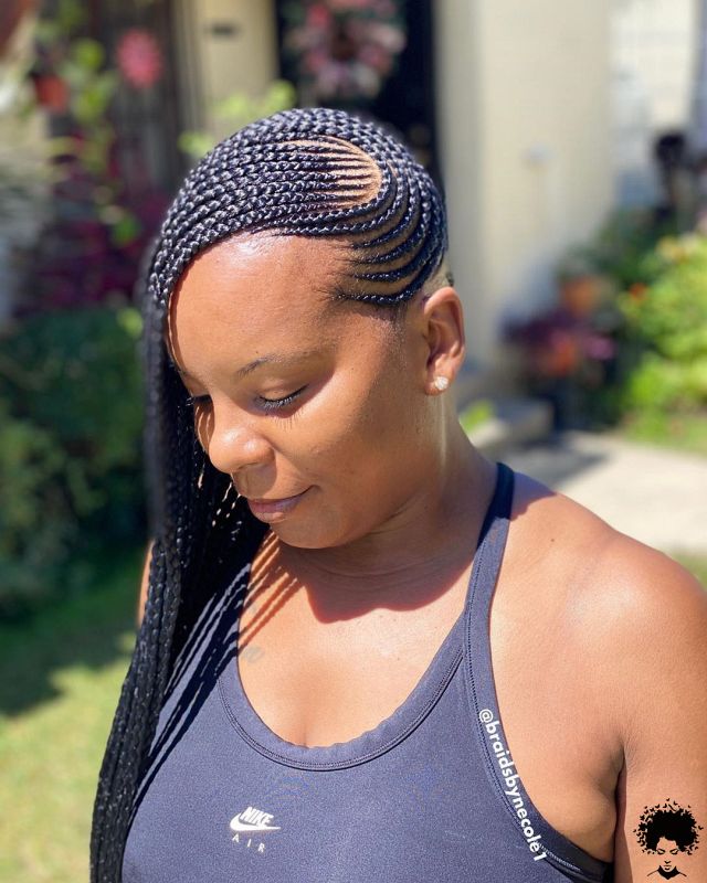 Latest Ghana Weaving Styles 2021 Beautiful Braids You Will Love 007