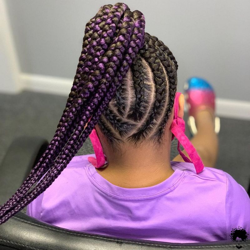 Latest Ghana Weaving Styles 2021 Beautiful Braids You Will Love 008