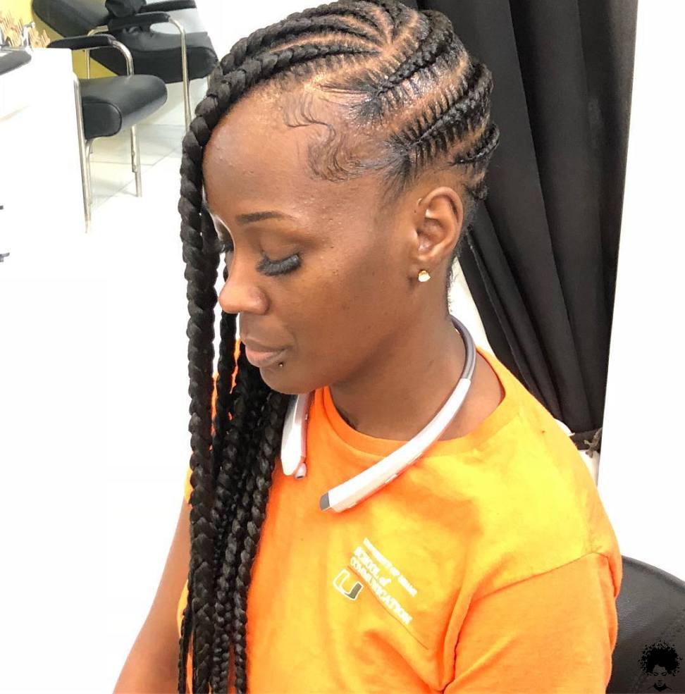 Stylish Ghana Fluffy Hairstyles in Nigeria 2021 ghana 035