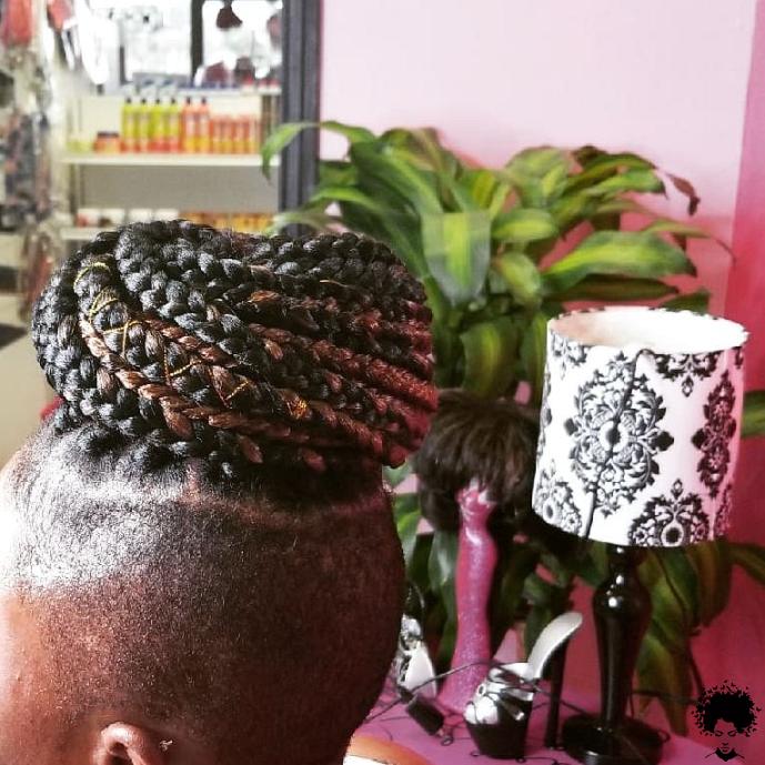 Stylish Ghana Fluffy Hairstyles in Nigeria 2021 ghana 046