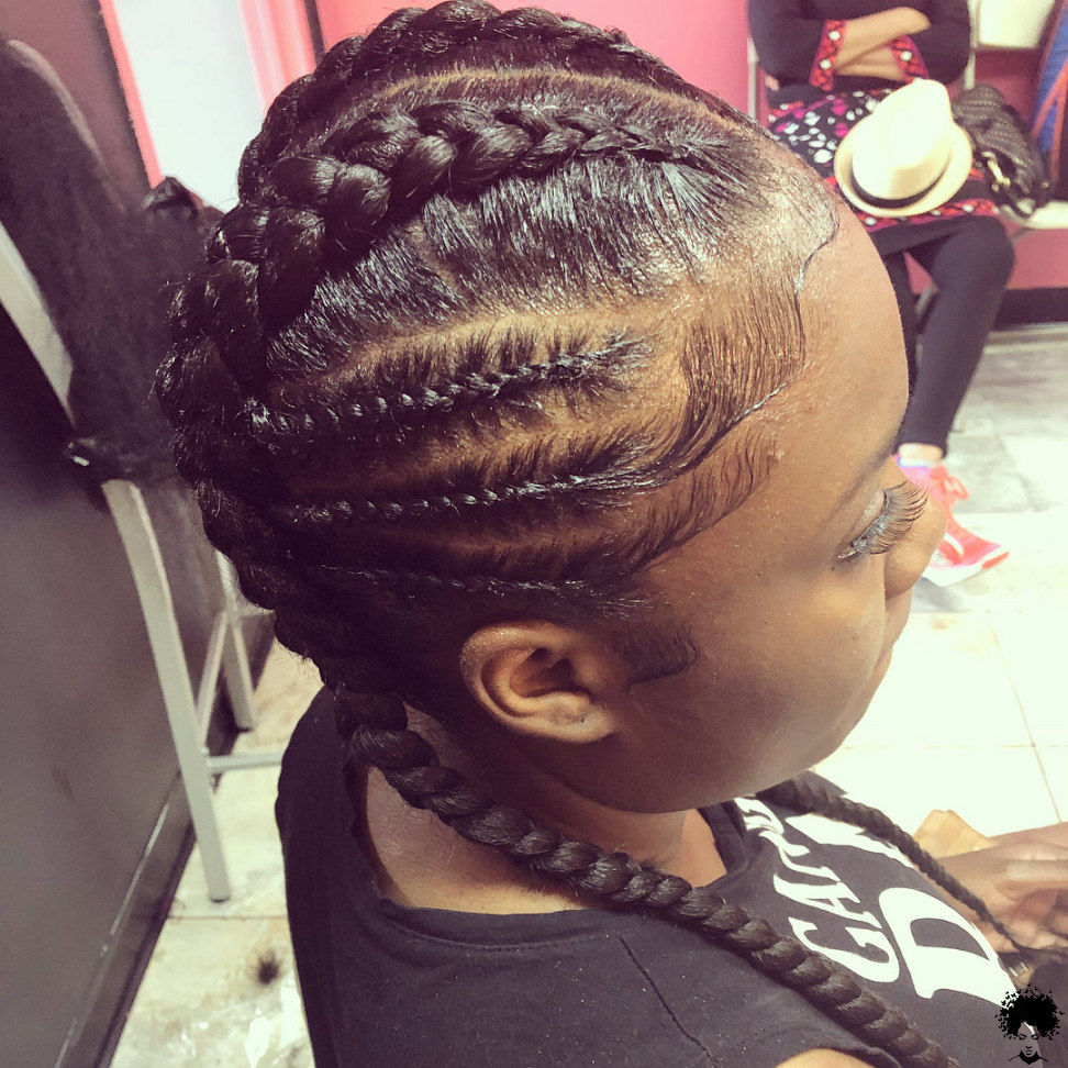 Stylish Ghana Fluffy Hairstyles in Nigeria 2021 ghana 073