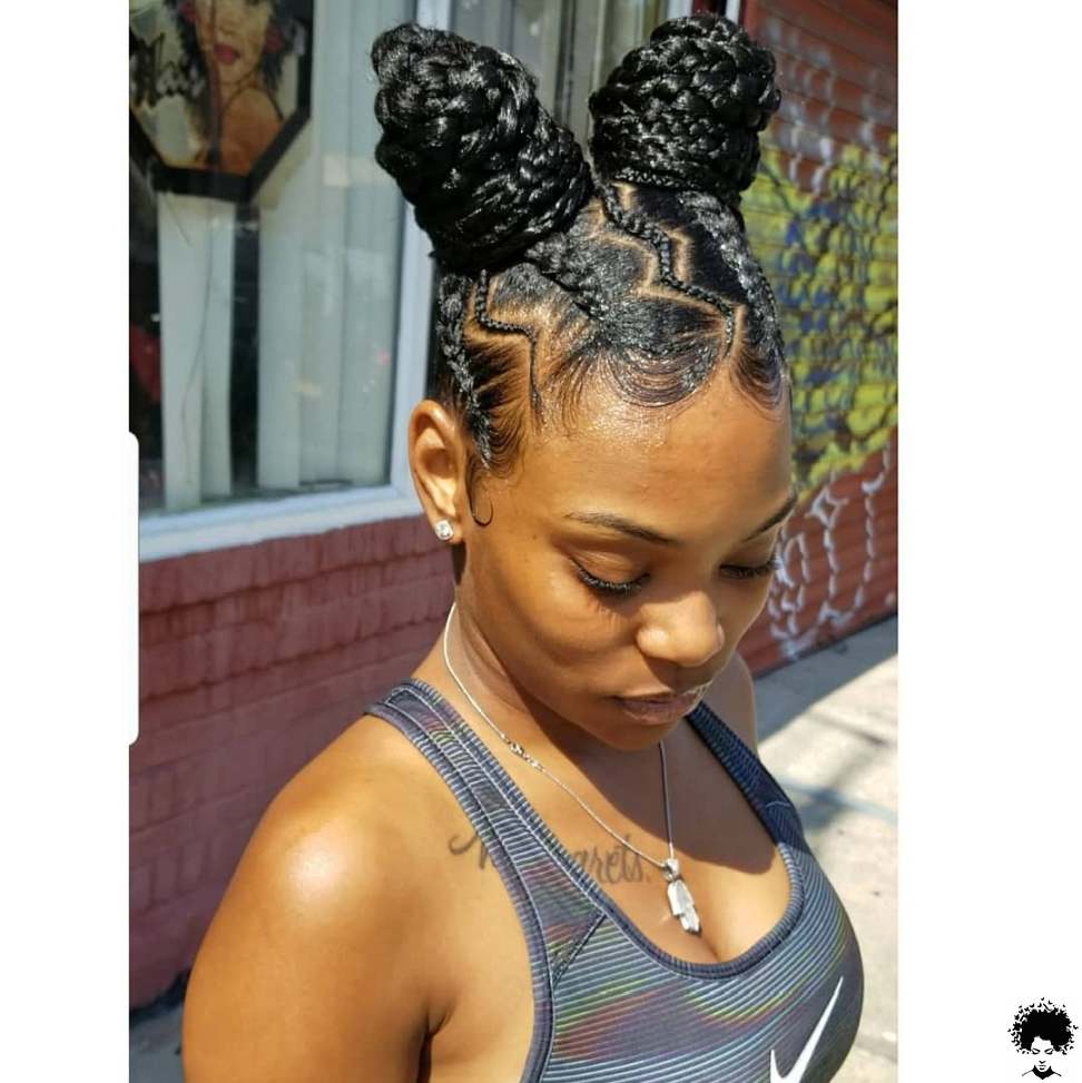 Stylish Ghana Fluffy Hairstyles in Nigeria 2021 ghana 096