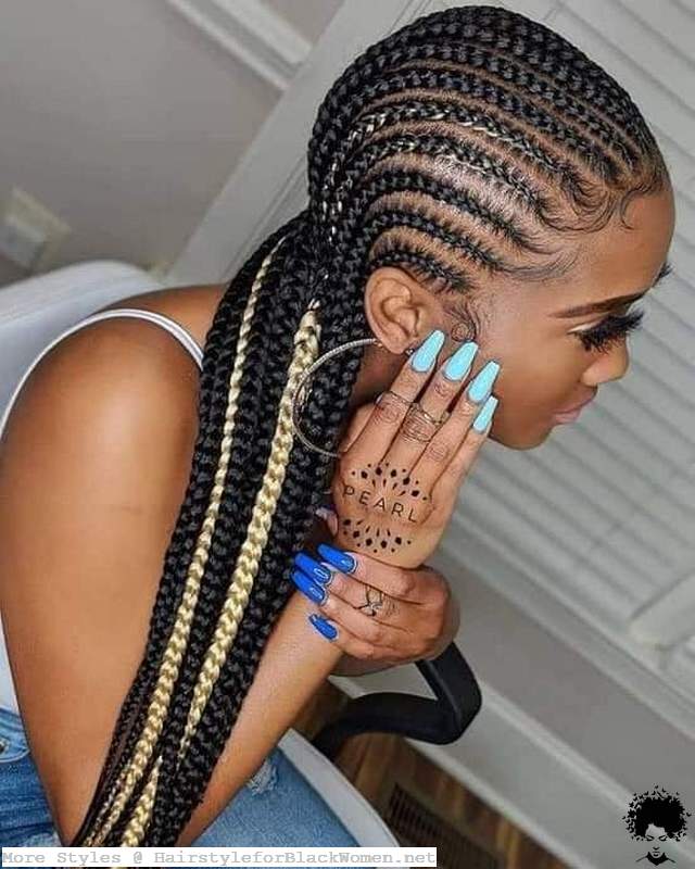 These 59 Braids Models That Progress In A Certain Line Will Impress You Very Much 2021002