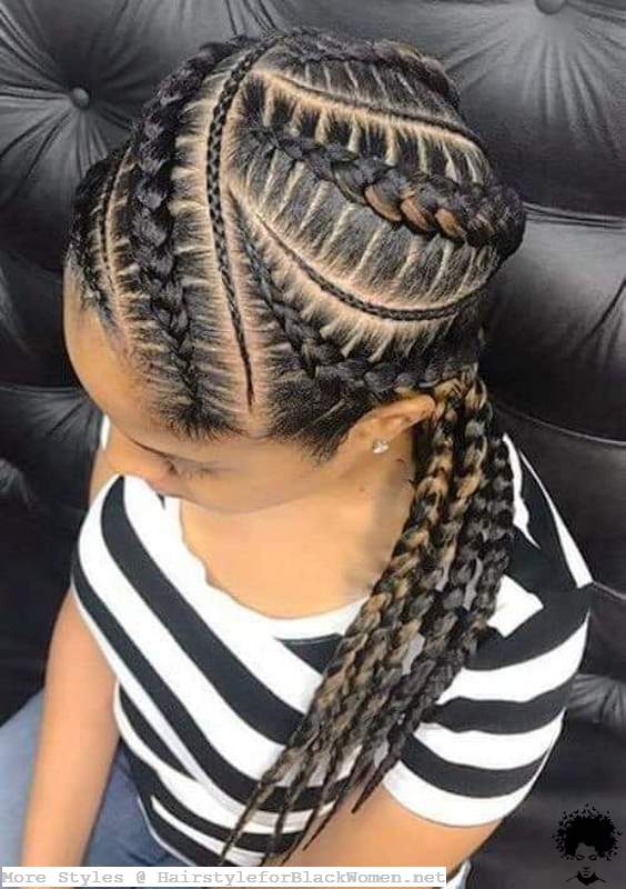 These 59 Braids Models That Progress In A Certain Line Will Impress You Very Much 2021004