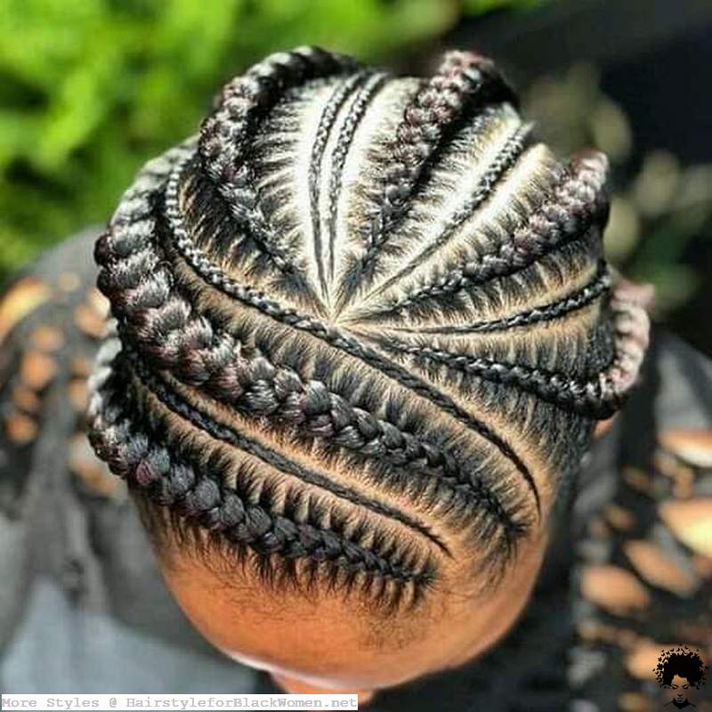 These 59 Braids Models That Progress In A Certain Line Will Impress You Very Much 2021006