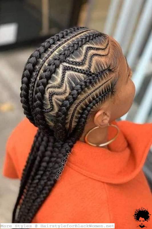These 59 Braids Models That Progress In A Certain Line Will Impress You Very Much 2021008