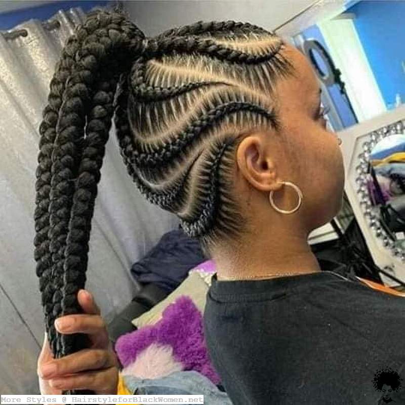 These 59 Braids Models That Progress In A Certain Line Will Impress You Very Much 2021009