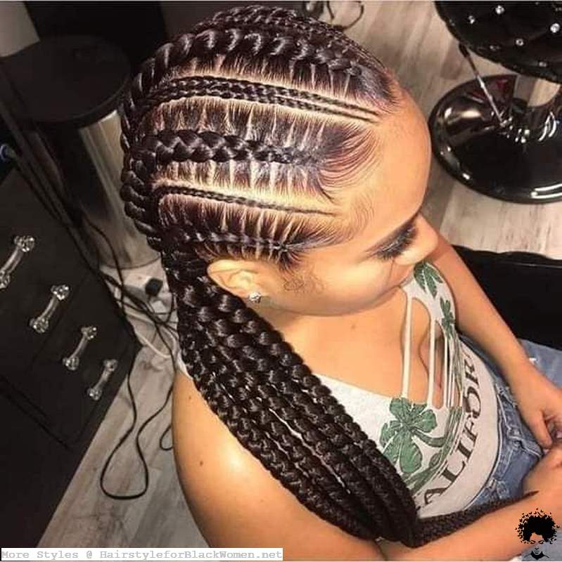 These 59 Braids Models That Progress In A Certain Line Will Impress You Very Much 2021013