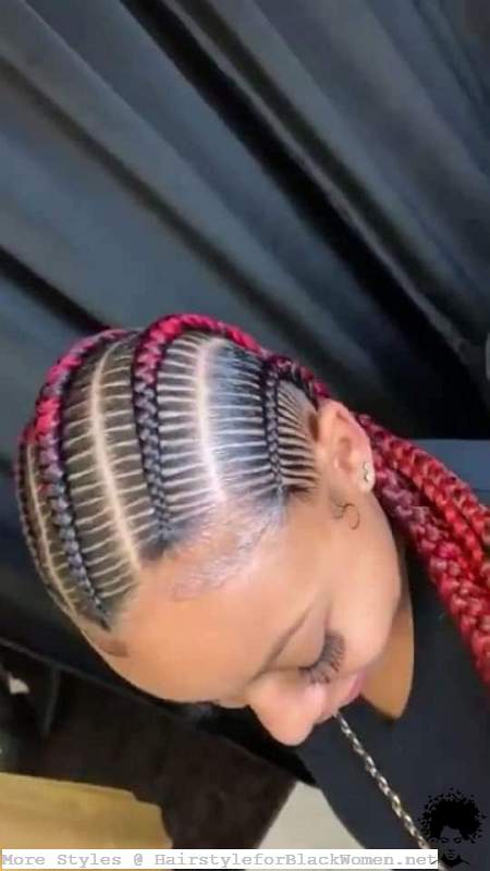 These 59 Braids Models That Progress In A Certain Line Will Impress You Very Much 2021015