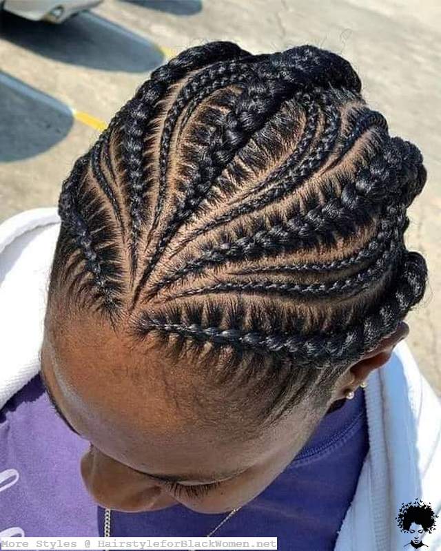 These 59 Braids Models That Progress In A Certain Line Will Impress You Very Much 2021017