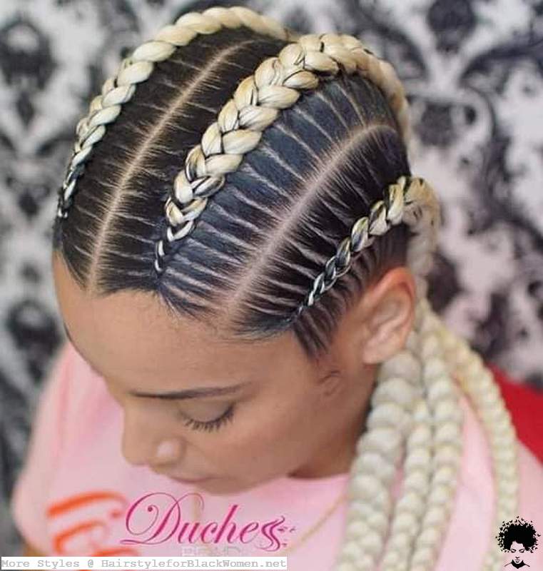 These 59 Braids Models That Progress In A Certain Line Will Impress You Very Much 2021018