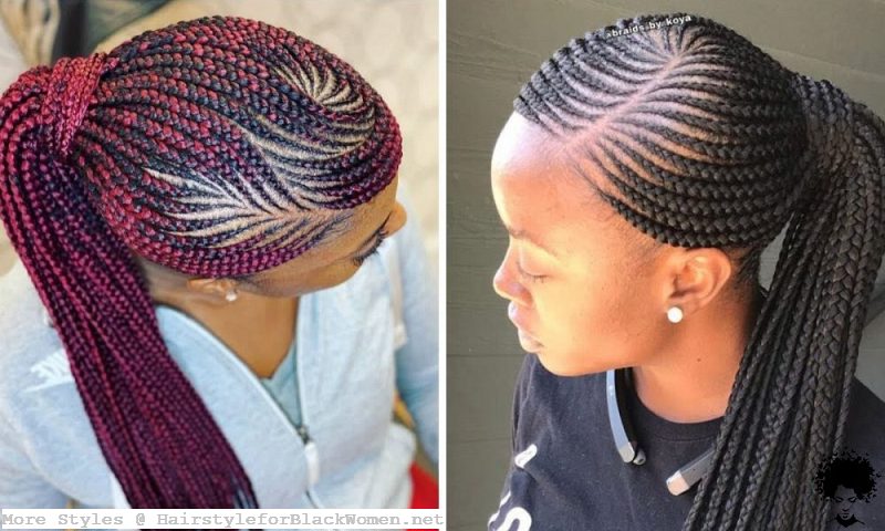 These 59 Braids Models That Progress In A Certain Line Will Impress You Very Much002