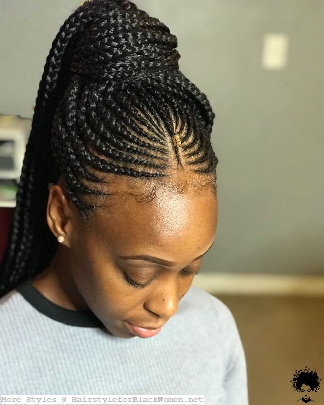 These 59 Braids Models That Progress In A Certain Line Will Impress You Very Much014