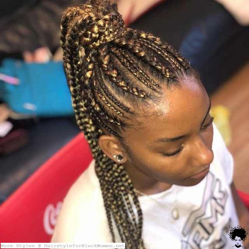 These 59 Braids Models That Progress In A Certain Line Will Impress You Very Much018