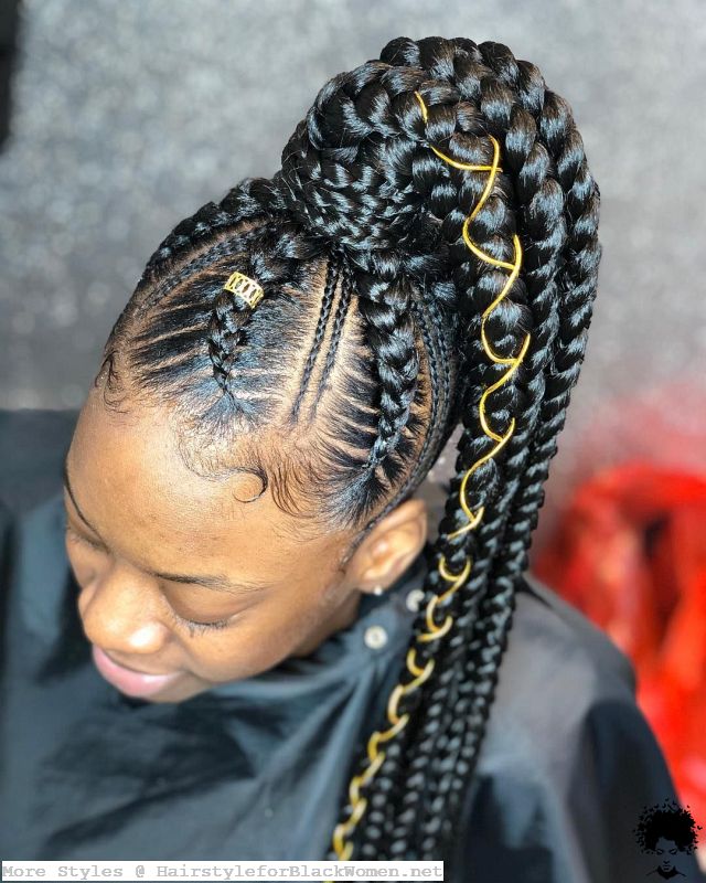 These 59 Braids Models That Progress In A Certain Line Will Impress You Very Much024