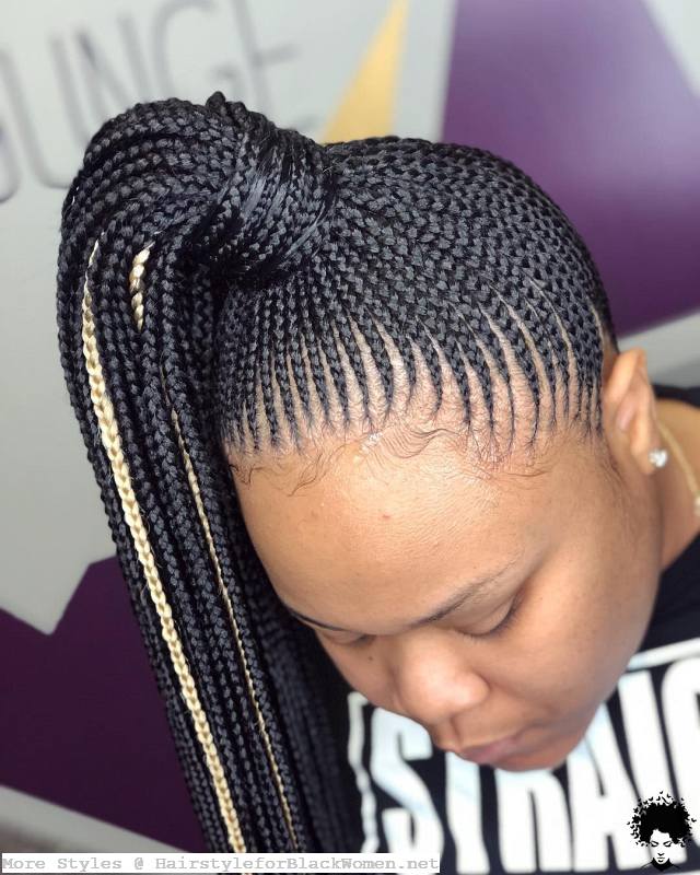 These 59 Braids Models That Progress In A Certain Line Will Impress You Very Much035