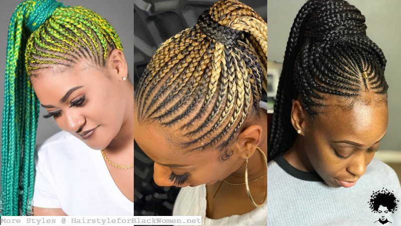 These 59 Braids Models That Progress In A Certain Line Will Impress You Very Much037