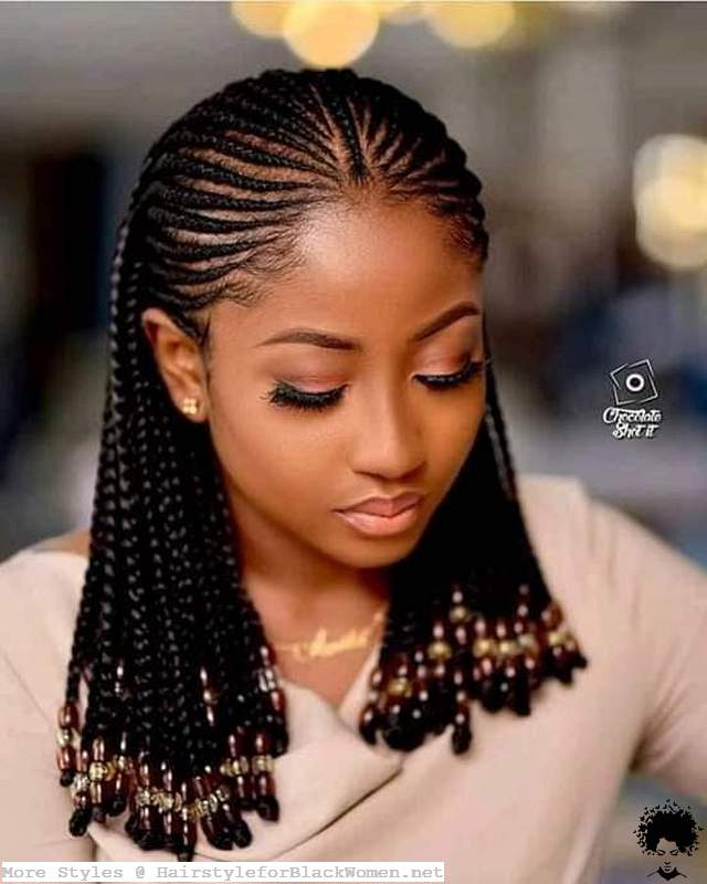 Which Color is More Suitable with Ghana Braid Hair Weaves 2021005