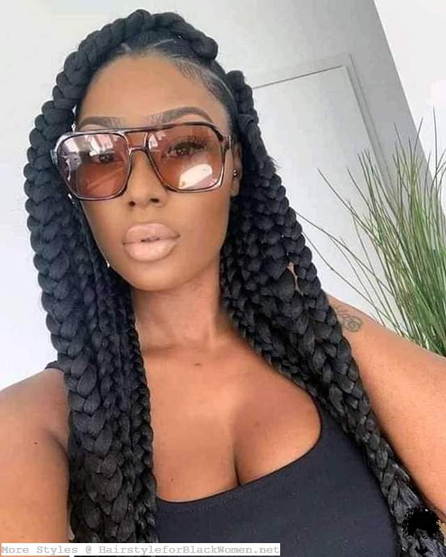 Which Color is More Suitable with Ghana Braid Hair Weaves 2021007