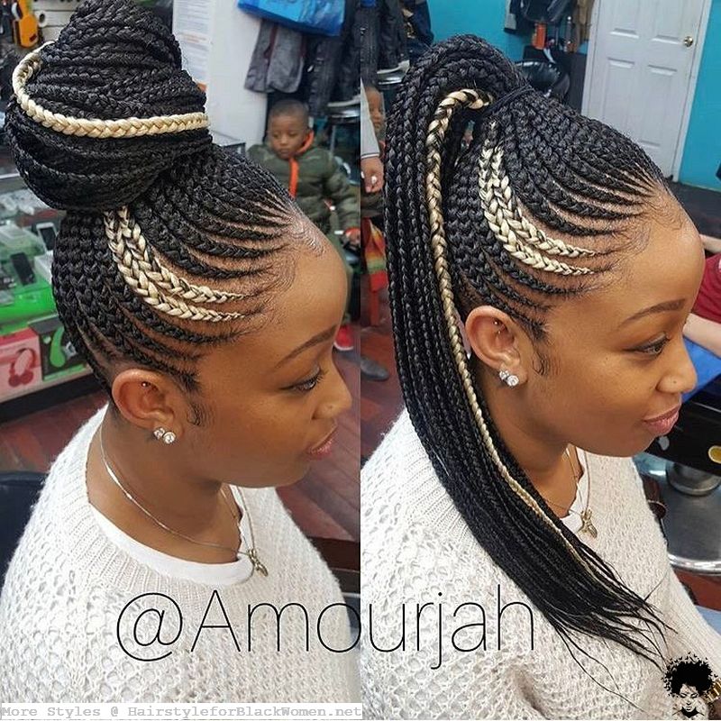 Which Color is More Suitable with Ghana Braid Hair Weaves 2021039