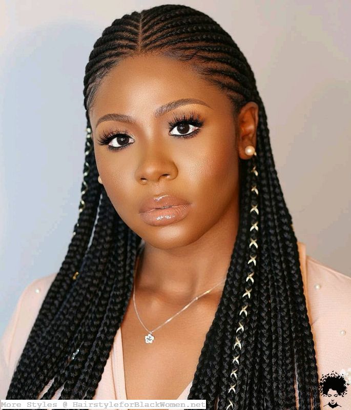 Which Color is More Suitable with Ghana Braid Hair Weaves 2021054