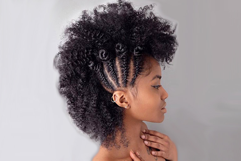 how to style your new natural hair look