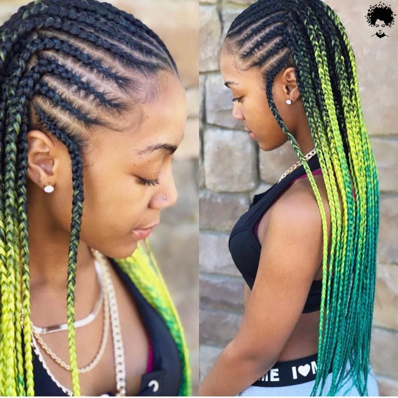 2021s Trendiest Braids For The Long haired African Woman003