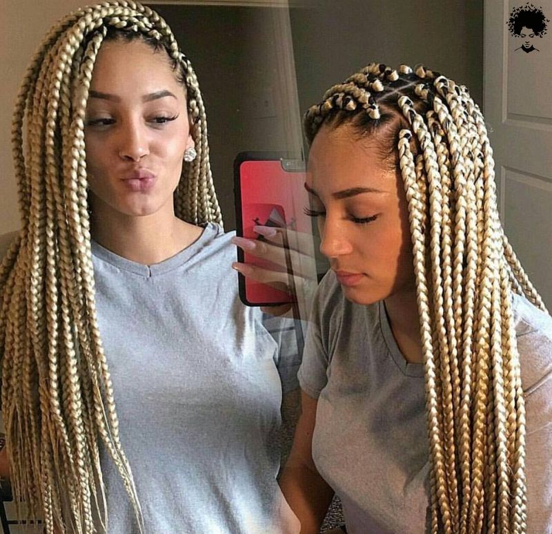 2021s Trendiest Braids For The Long haired African Woman006