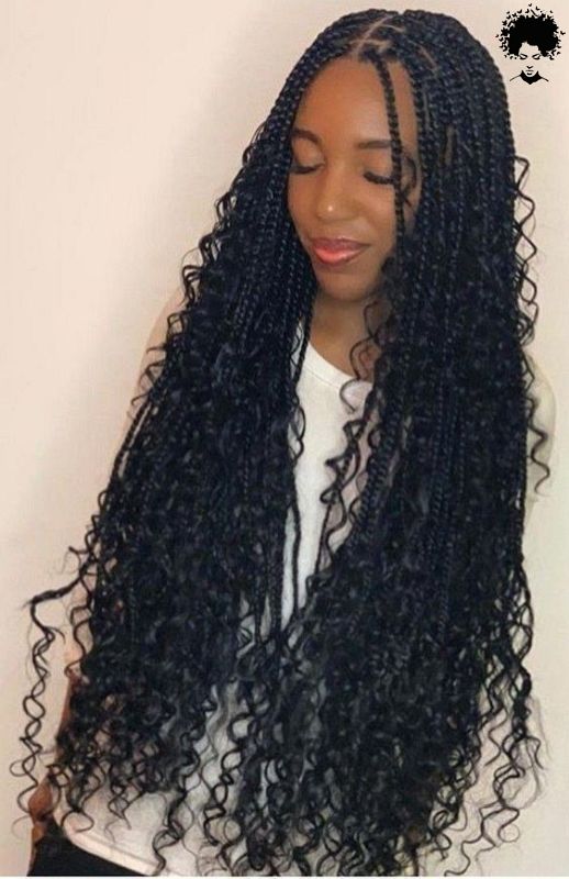 2021s Trendiest Braids For The Long haired African Woman014