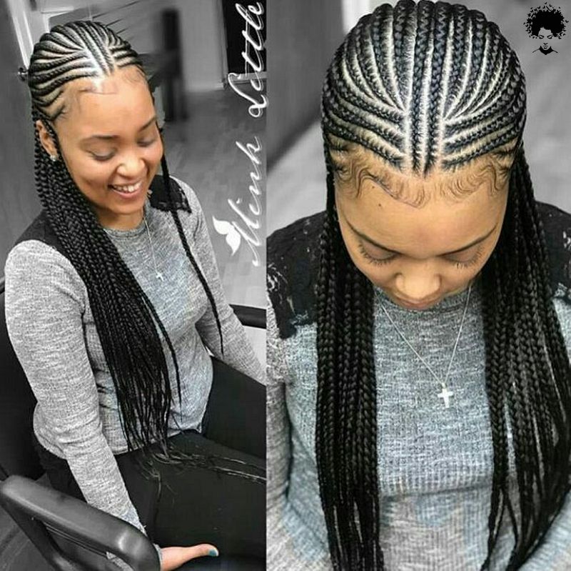 2021s Trendiest Braids For The Long haired African Woman024
