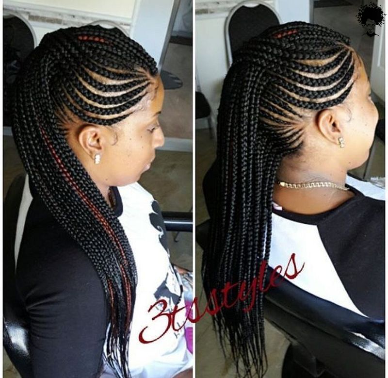 2021s Trendiest Braids For The Long haired African Woman031