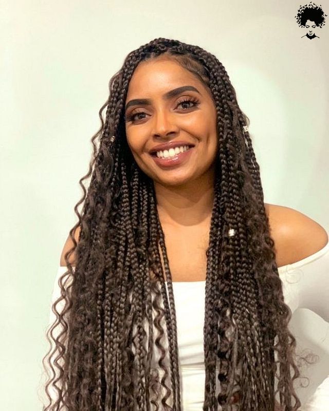 2021s Trendiest Braids For The Long haired African Woman033