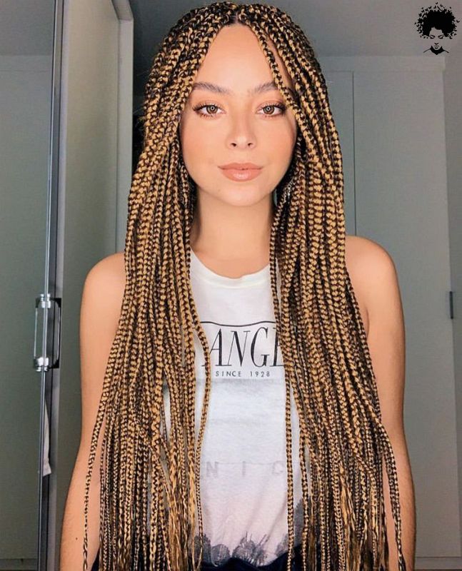 2021s Trendiest Braids For The Long haired African Woman044