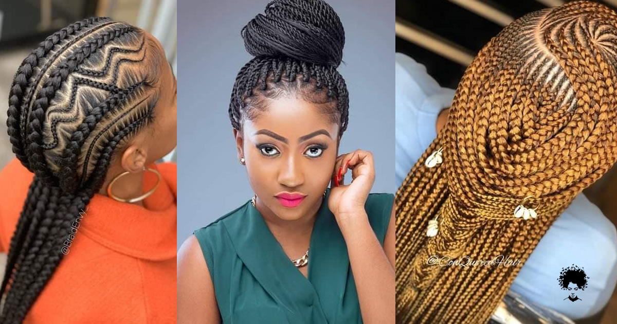 33 New Ghana Braided Hairstyles Women Must See