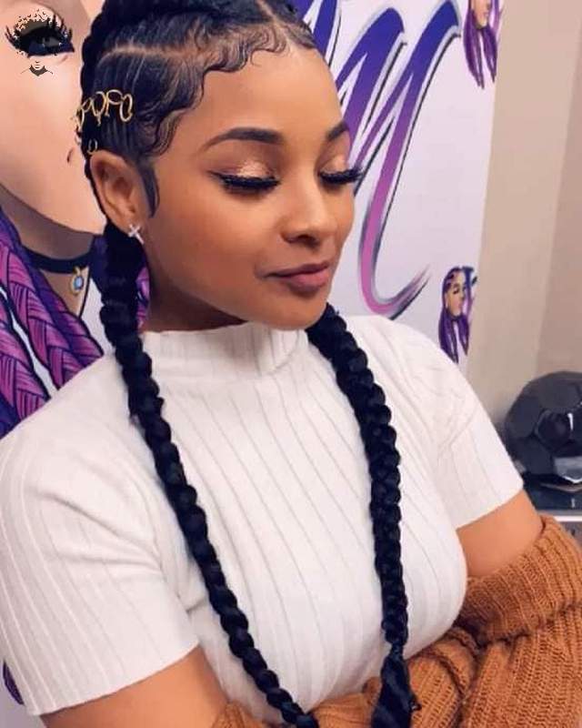 33 New Ghana Braided Hairstyles Women Must See012