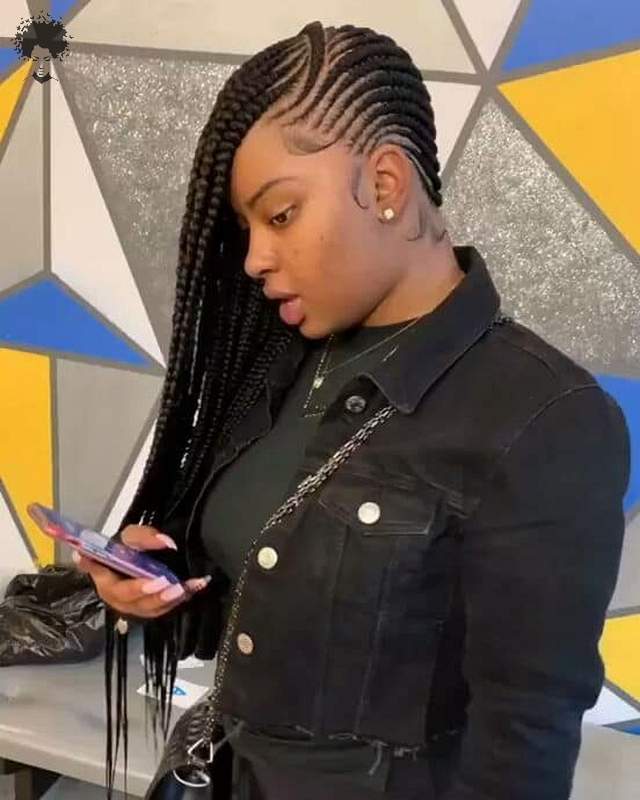 33 New Ghana Braided Hairstyles Women Must See019