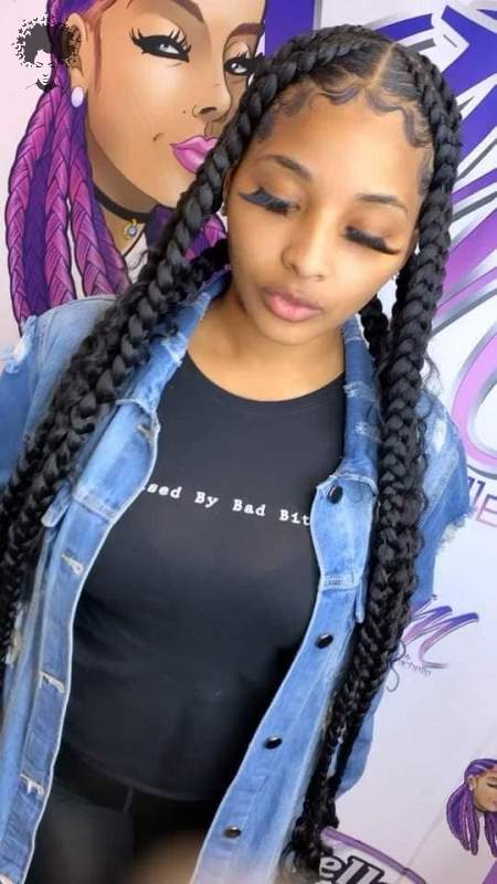 33 New Ghana Braided Hairstyles Women Must See029